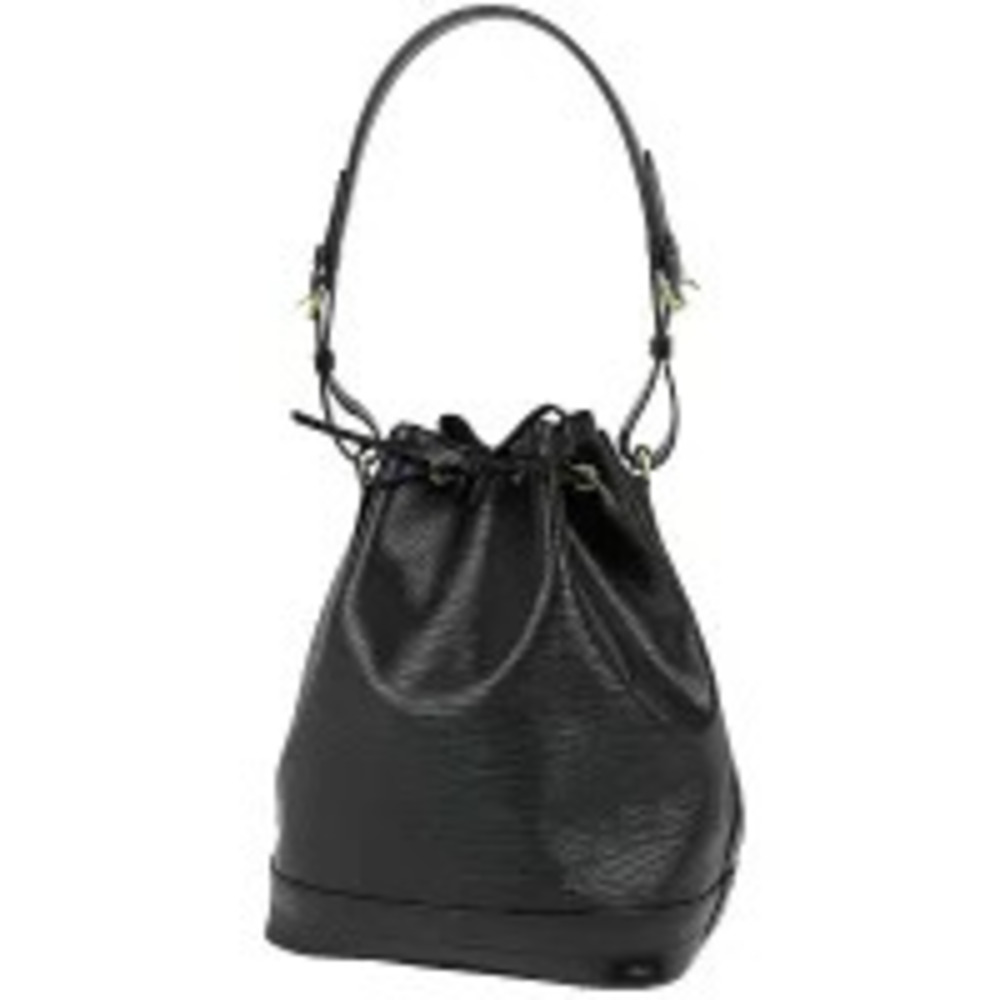 Louis Vuitton Noe Hobo Drawstring Shoulder Bag Epi Leather Noir Black